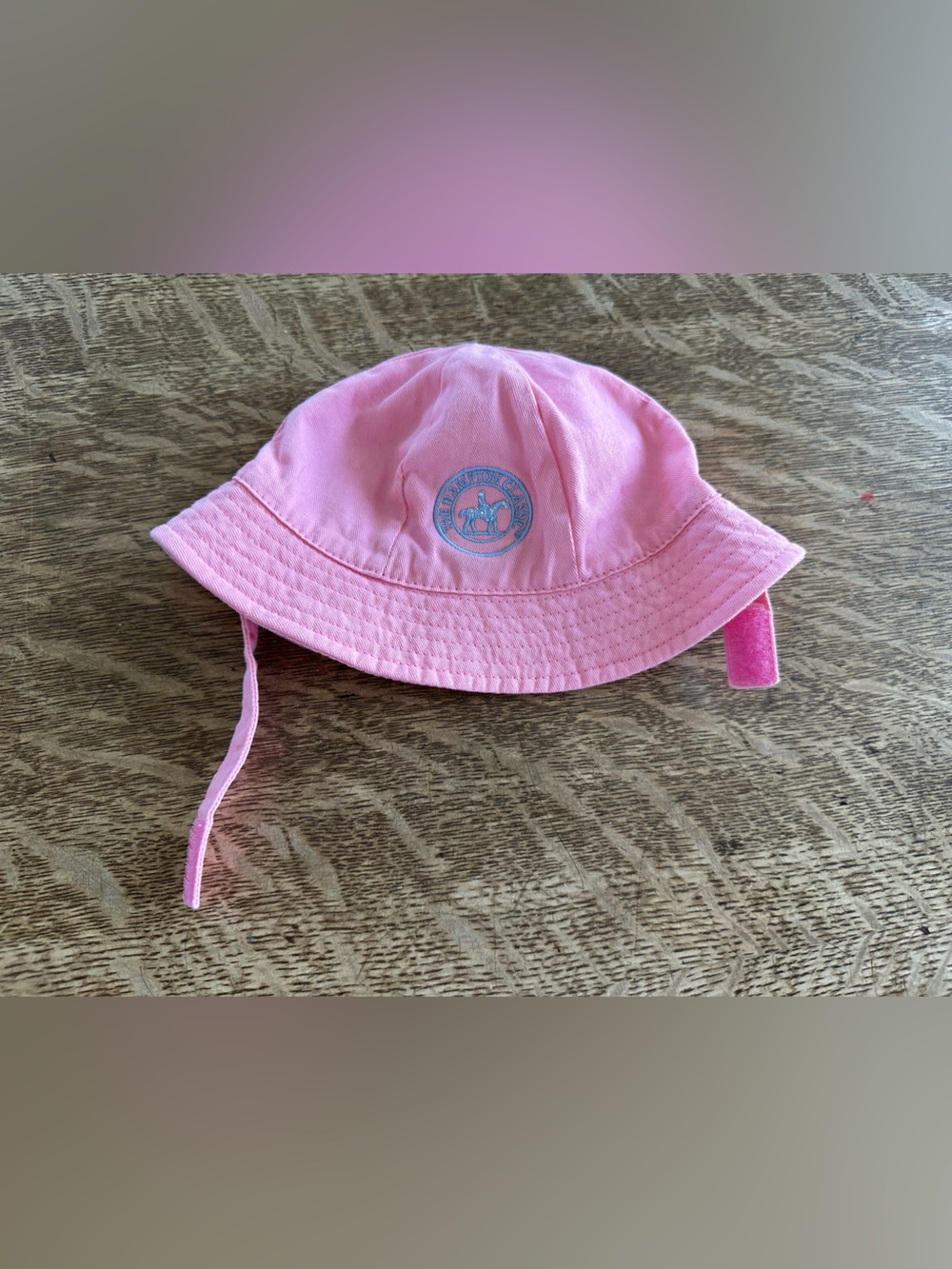 Hampton Classic Scala Pink Cotton sun hat - baby